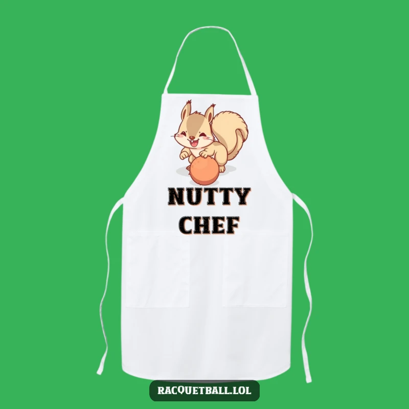 Funny Squirrel Dive Apron: Conquer Your Kitchen with Gusto