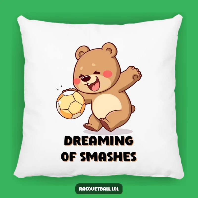 Funny Bear Smash Pillow: Soft and Hilarious, The Perfect Cheerful Bear Gift for Cozy Comfort!