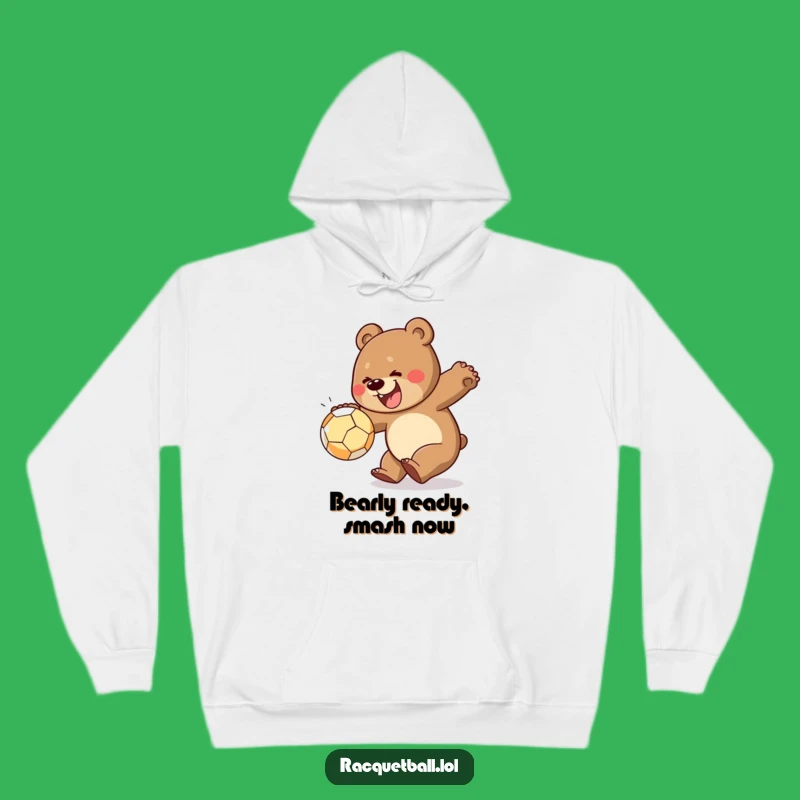 Funny Bear Smash Hoodie: Cozy and Hilarious, The Ultimate Cheerful Bear Gift for Winter!
