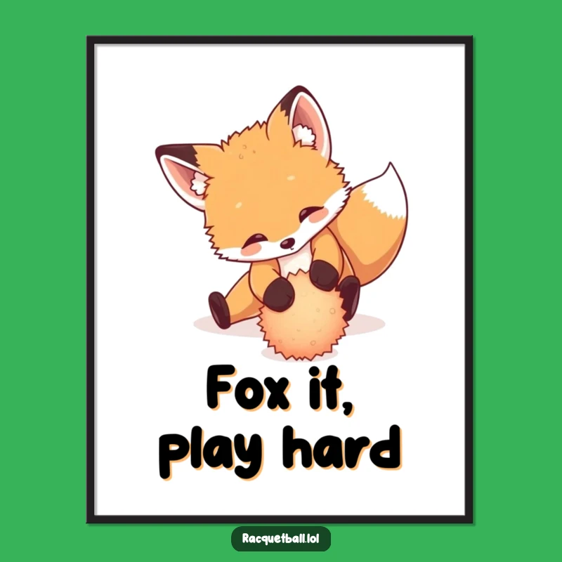 Free Printable Funny Fox Sliding Wall Art - Dramatic DIY Downloadable Decor
