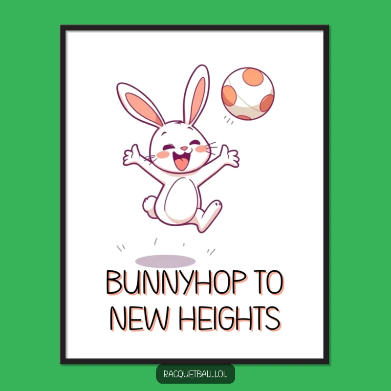 Add a touch of playful charm to your walls with this free printable bunny art. A delightful print at home decoration.