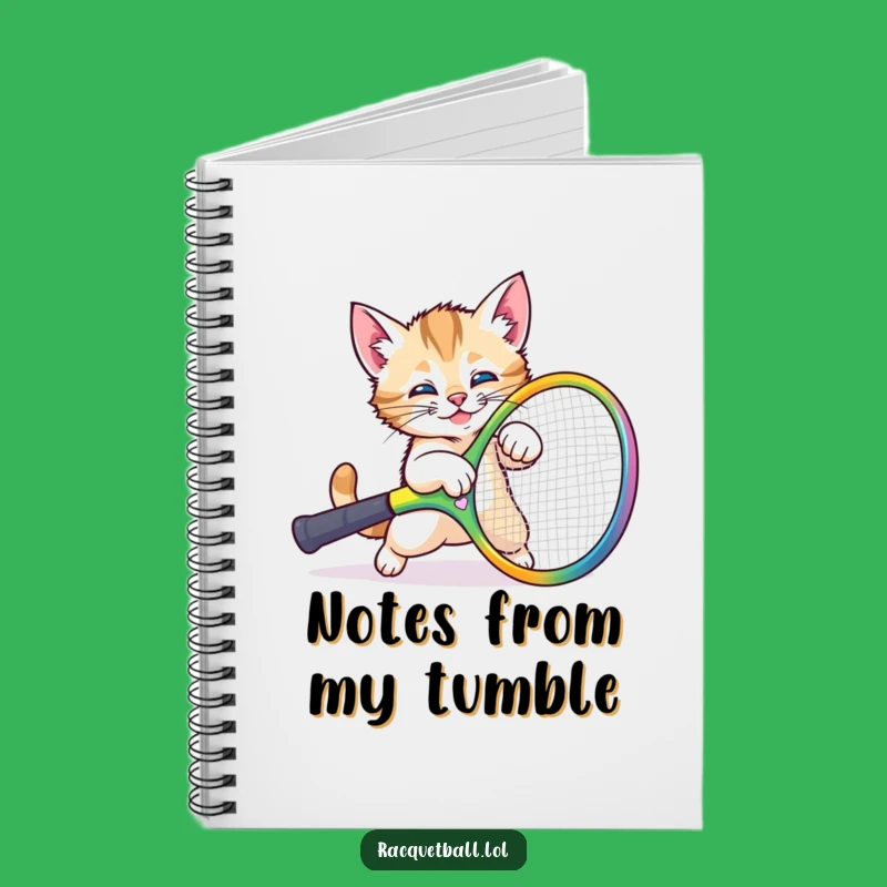 Funny Kitten Tennis Notebook: Perfect for Jotting Down Playful Ideas
