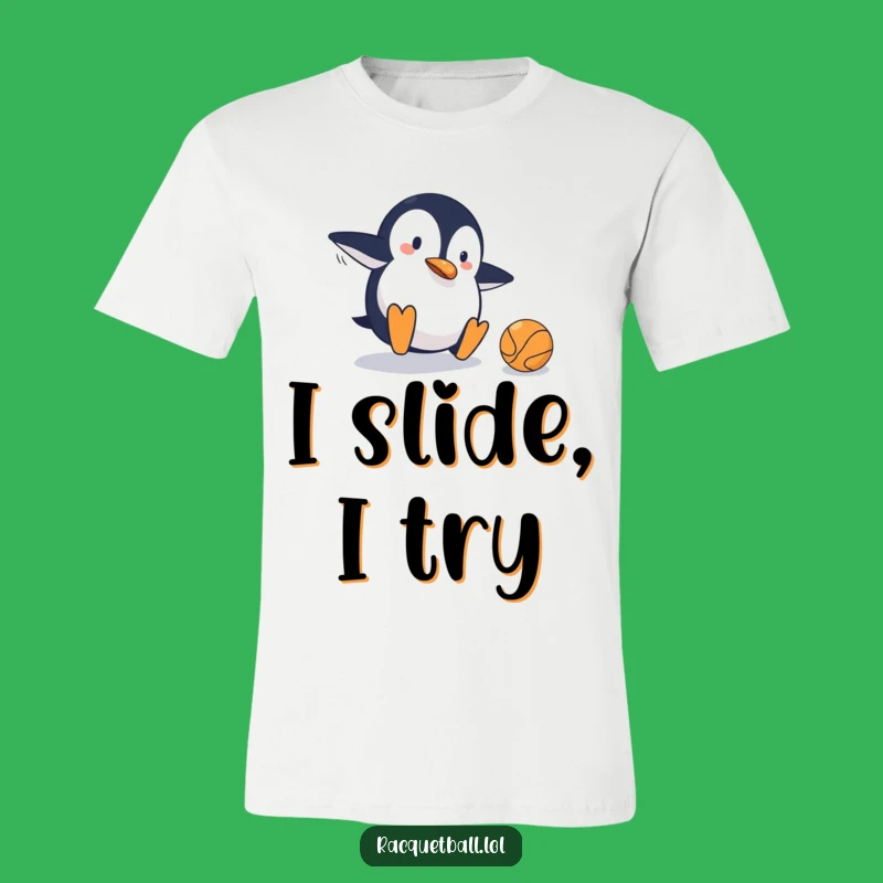 Funny Penguin Tennis T-Shirt: Epic Fail Tee, Hilarious Sports Fan Gift