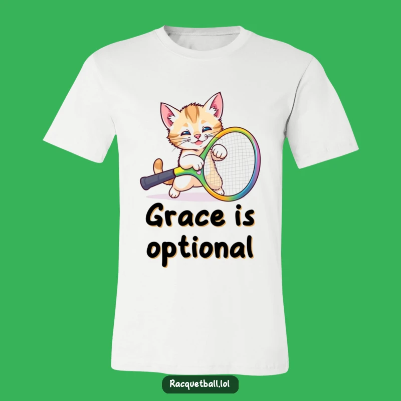 Funny Kitten Tennis Trip T-Shirt: Adorable & Hilarious Pet Apparel