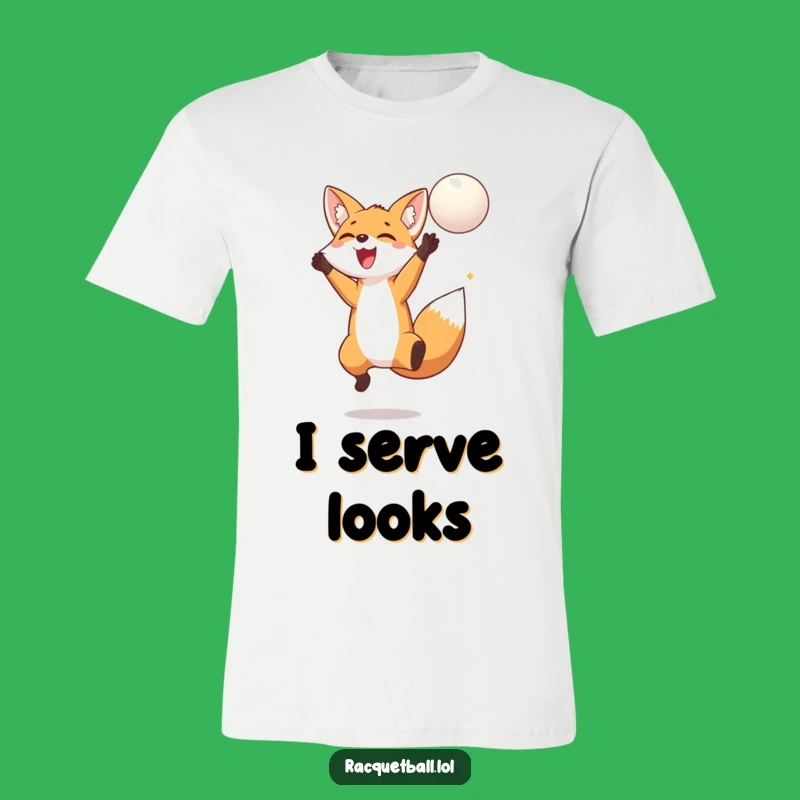 Funny Fox Jumping T-Shirt - Playful Graphic Tee for Game Lovers